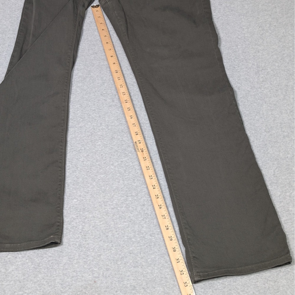 Mott & Bow Mercer Straight Jeans Mens Size 36x32 Military Green - Picture 11 of 13